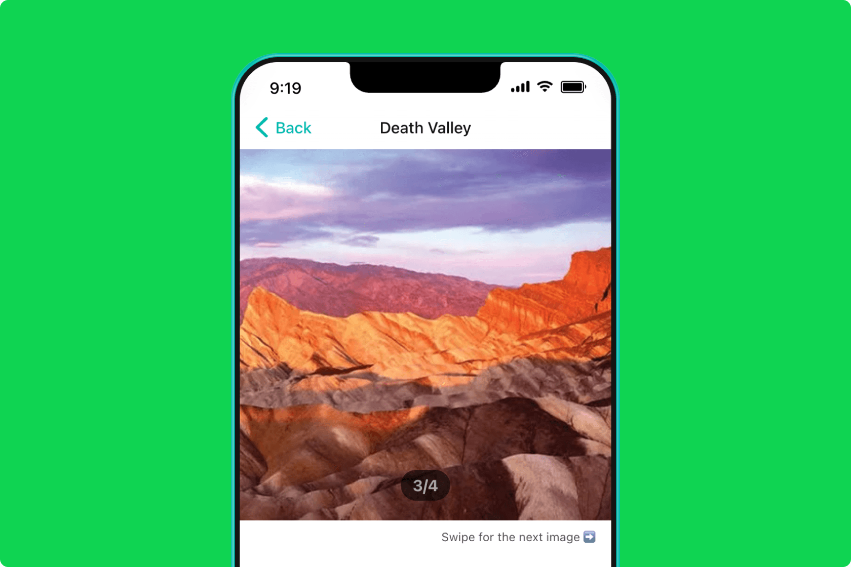 An image carousel