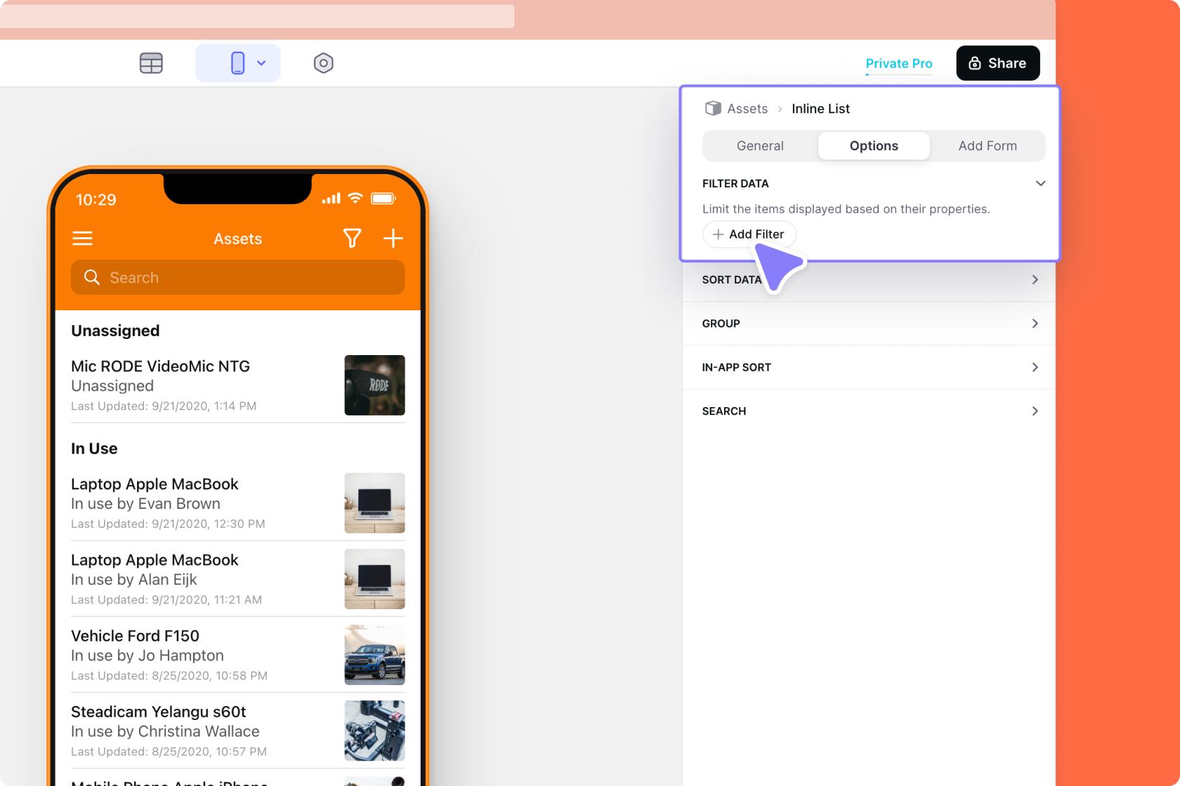 Filtering Items of a List