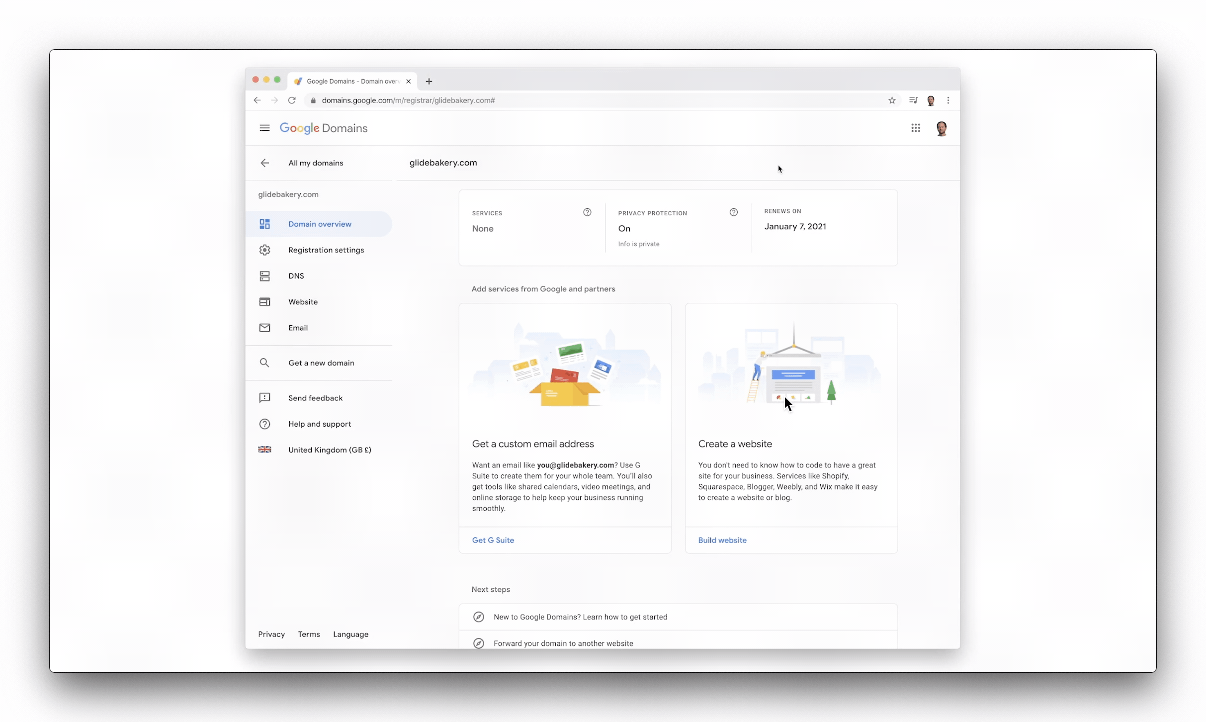 Finding your DNS settings
