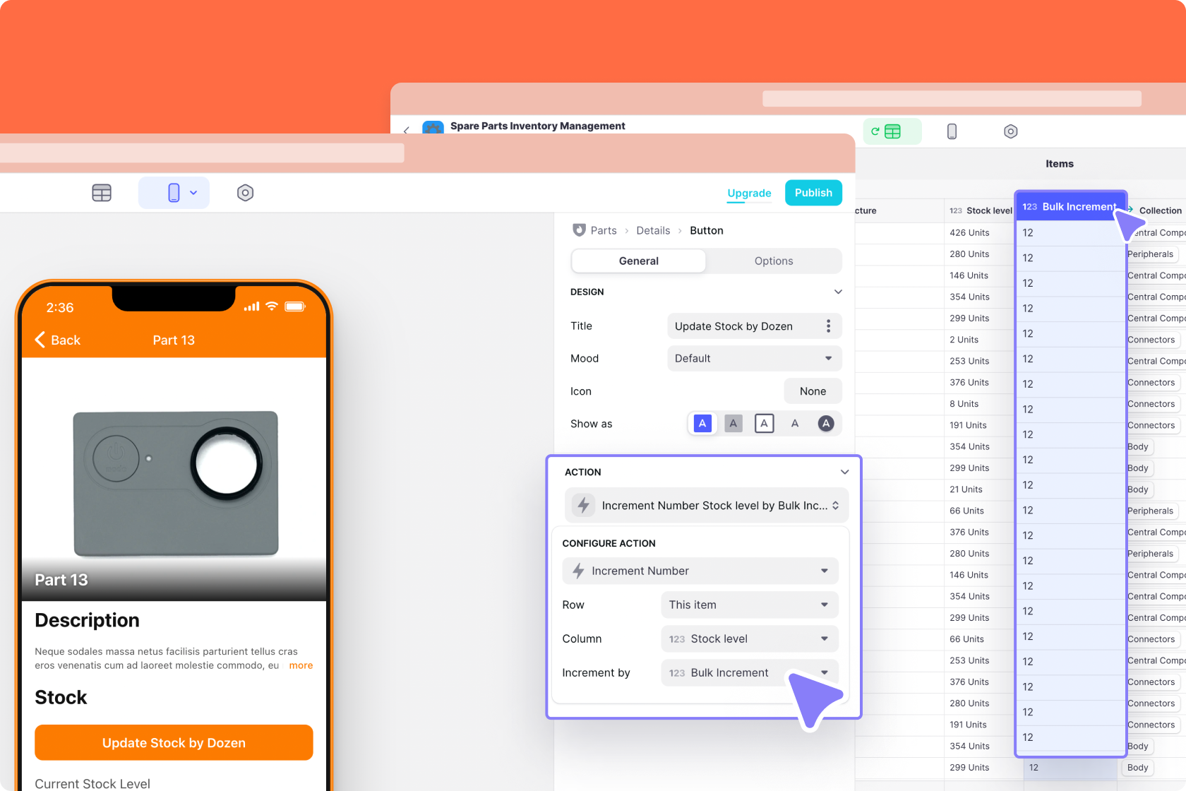 Custom Increments Using Columns