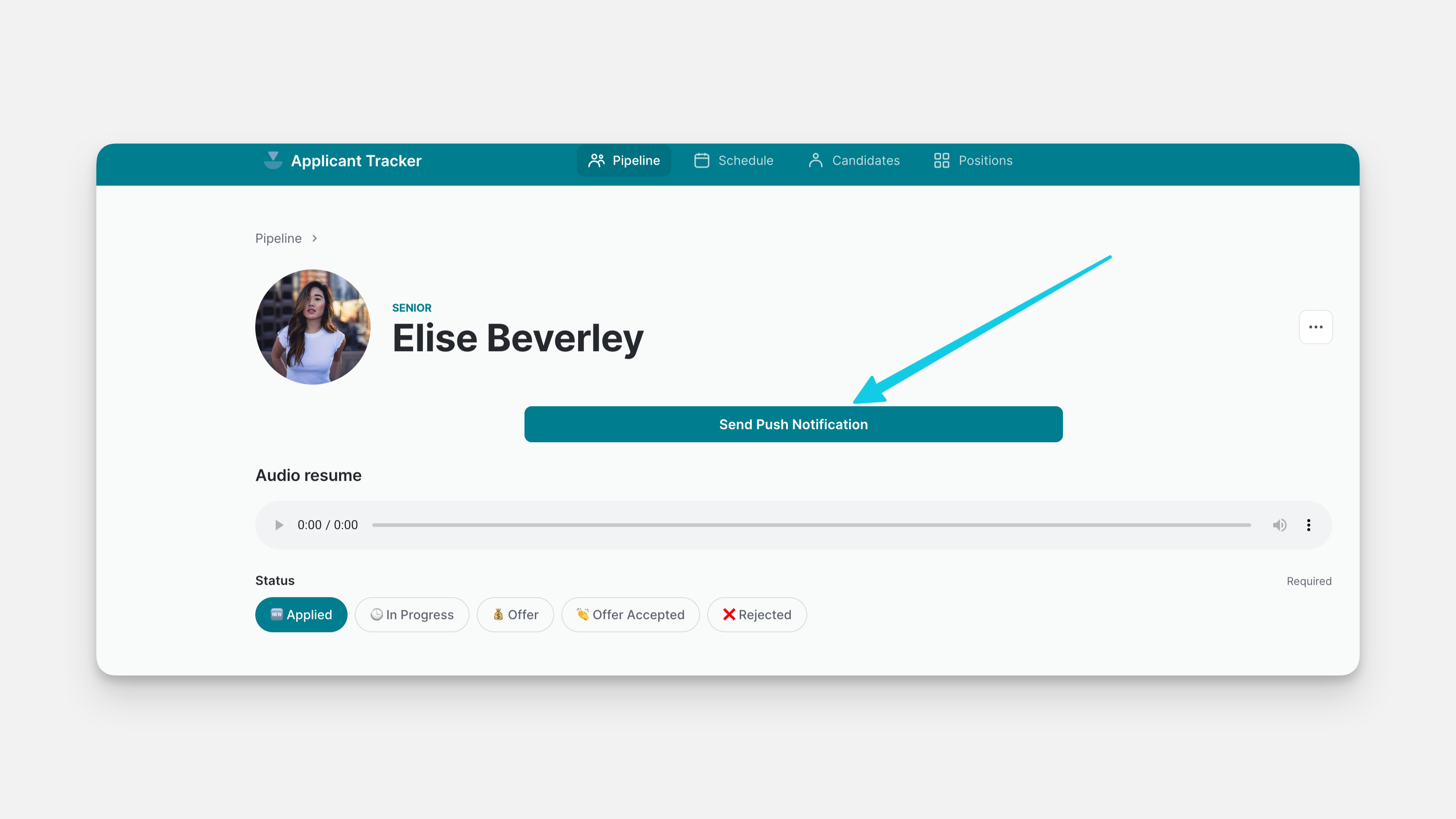Use case of the Button component