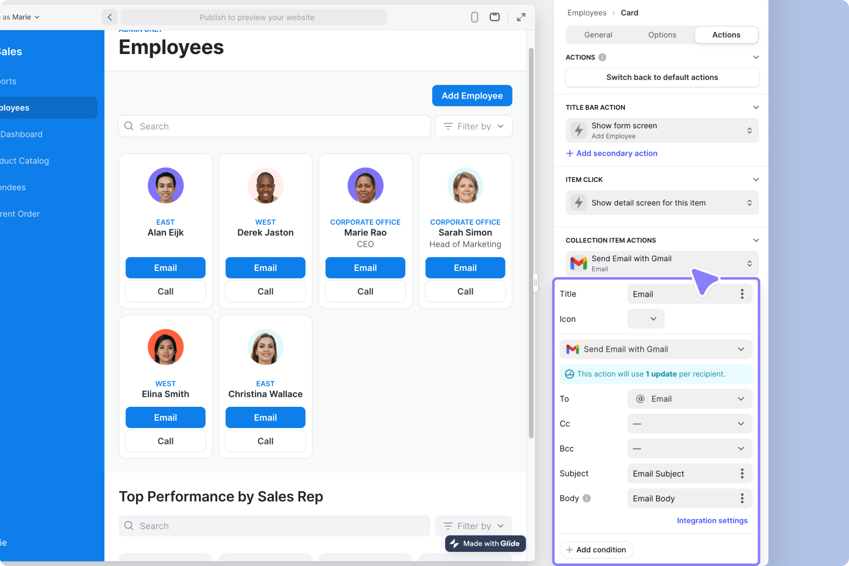 Configuring the Gmail Integration