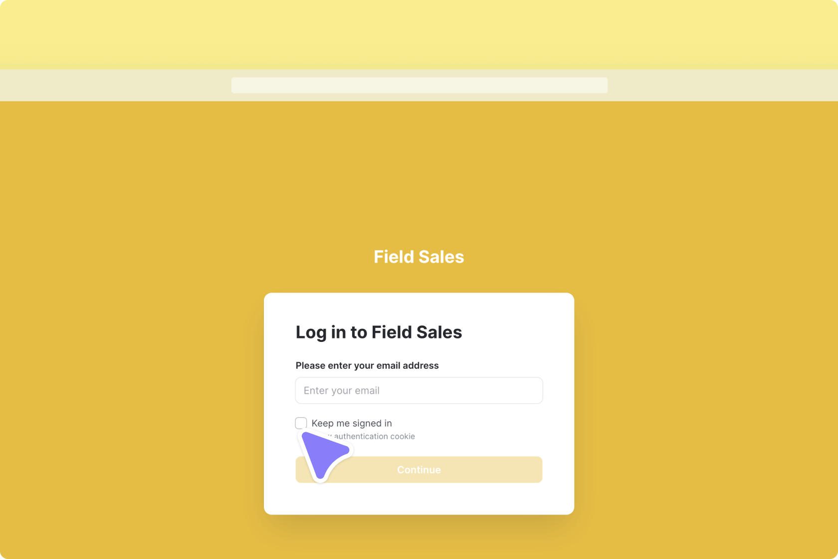 Providing the option for users to allow authentication cookies